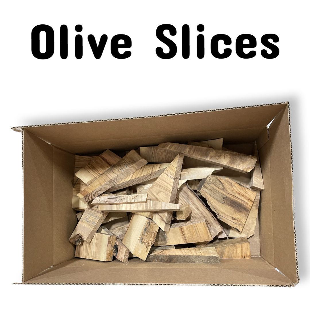 Olive slices/offcuts | stoneycreekwoodsupply